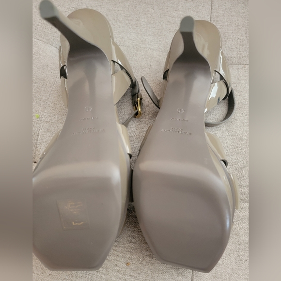 Ysl Tribute Platform Sandals - Picture 3 of 4